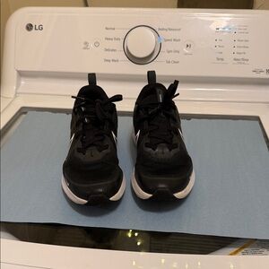 Nike Kids Black and White Sneakers